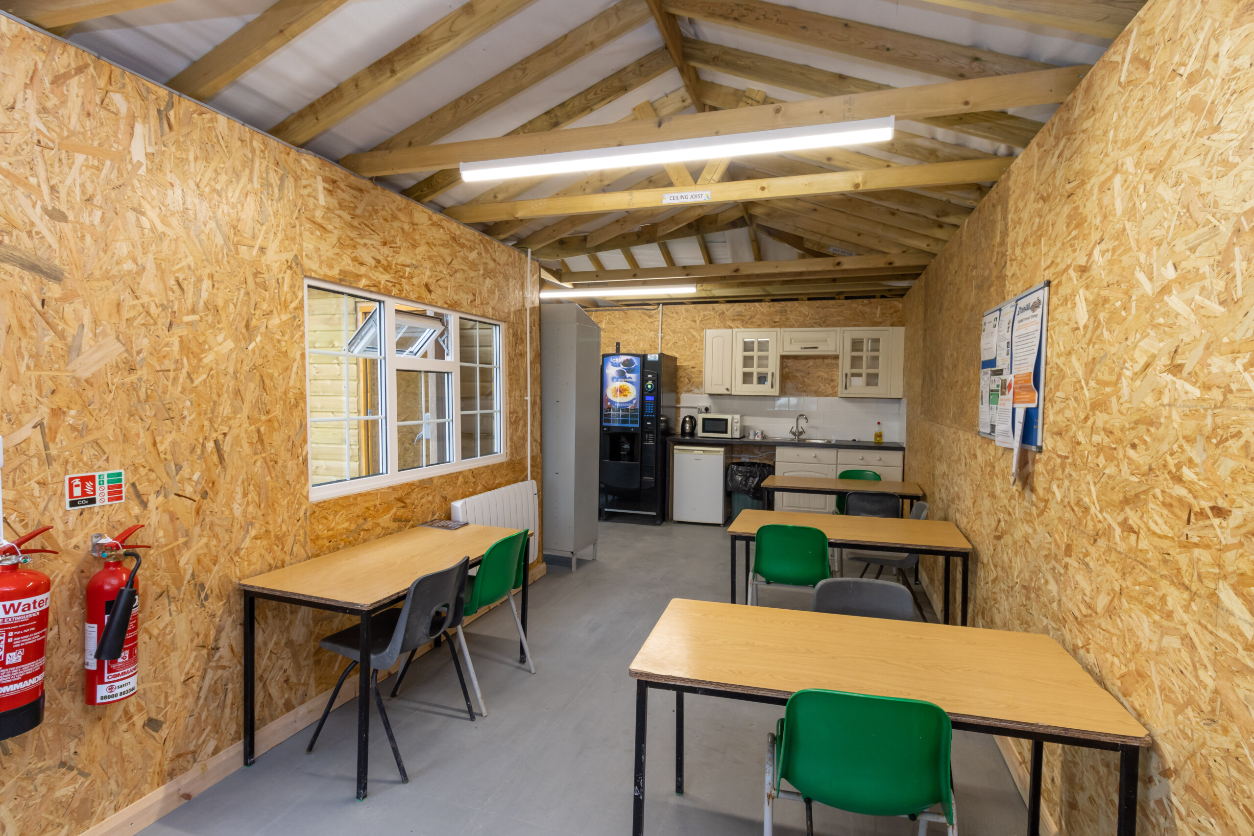 Picture of learner rest area 'The Grub Hut'
