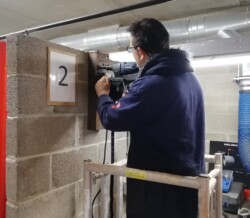 image of man working with hand and power tools